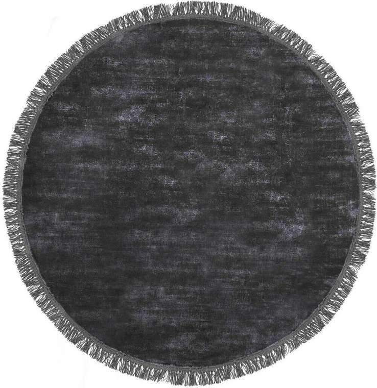 Ковер Luna 250х250 темно-серого цвета