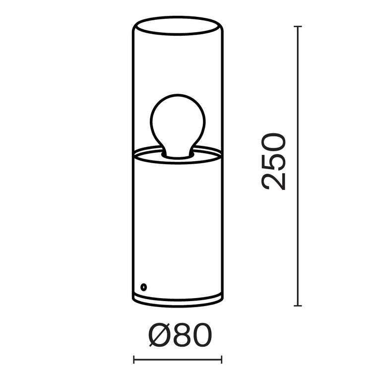 Ландшафтный светильник Outdoor O432FL-01GF Amas Outdoor