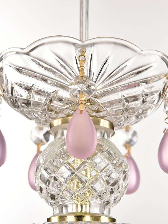 Подвесной светильник 14781P/22 G V7010 (хрусталь, цвет прозрачный)