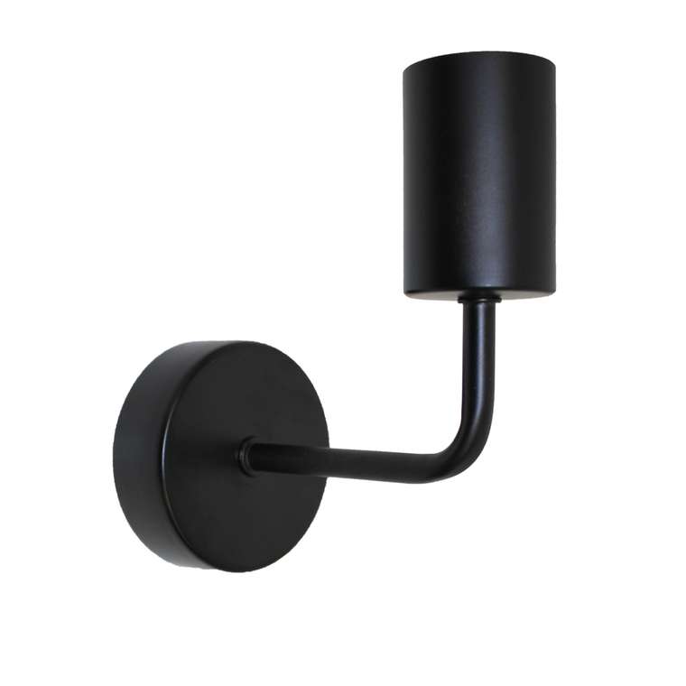 Настенный светильник Simple B в черном цвете