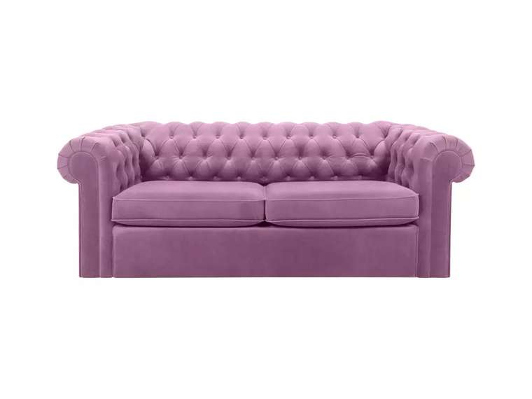 Диван Chesterfield лилового цвета