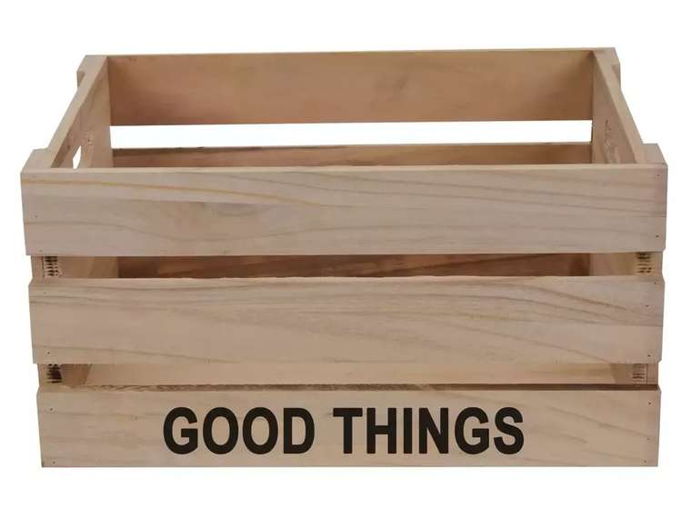 Ящик декоративный Good Things S бежевого цвета 