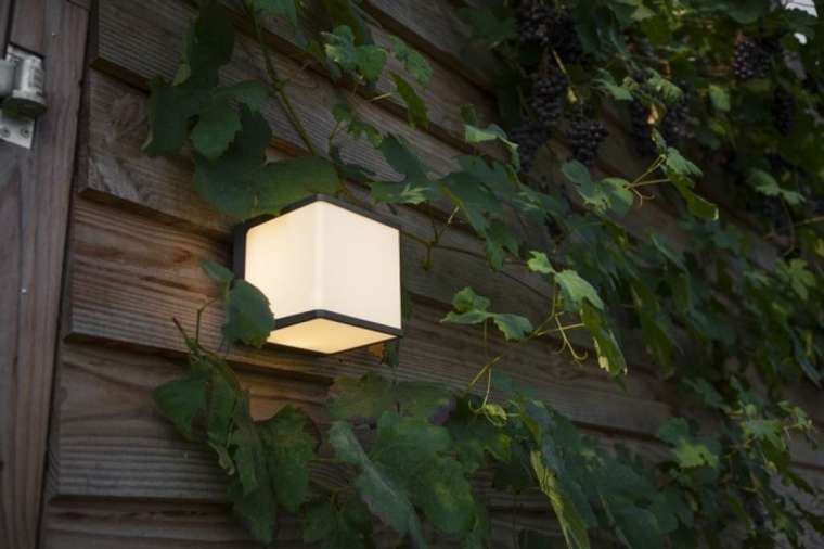 Настенный светильник уличный светодиодный IP54 Oasis Light GEOMETRY W1050 Gr