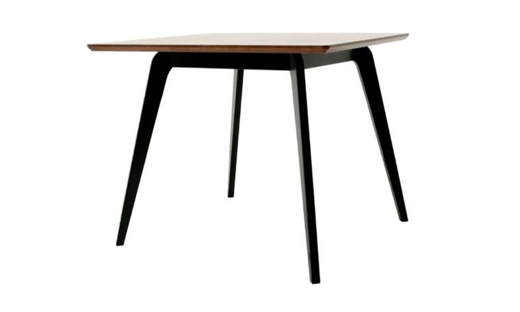 Обеденный стол Arki М 90 черно-коричневого цвета
