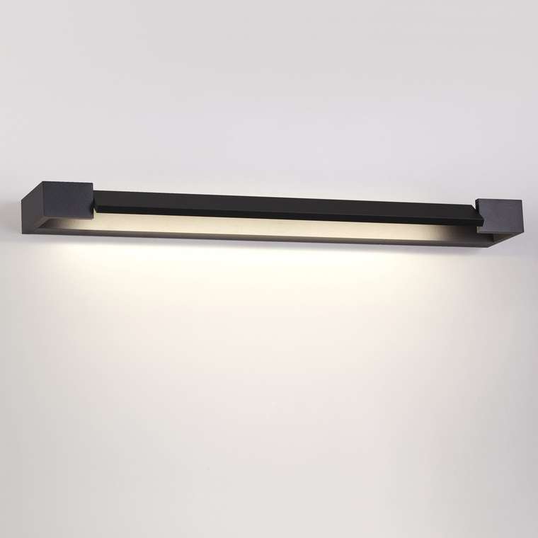 Настенный светодиодный светильник Arno черного цвета