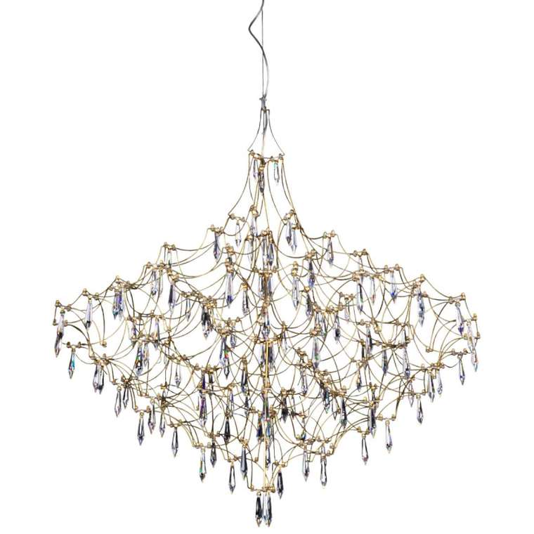 Большая люстра Mira 10259/1000 Gold Asfour (металл, цвет золото)