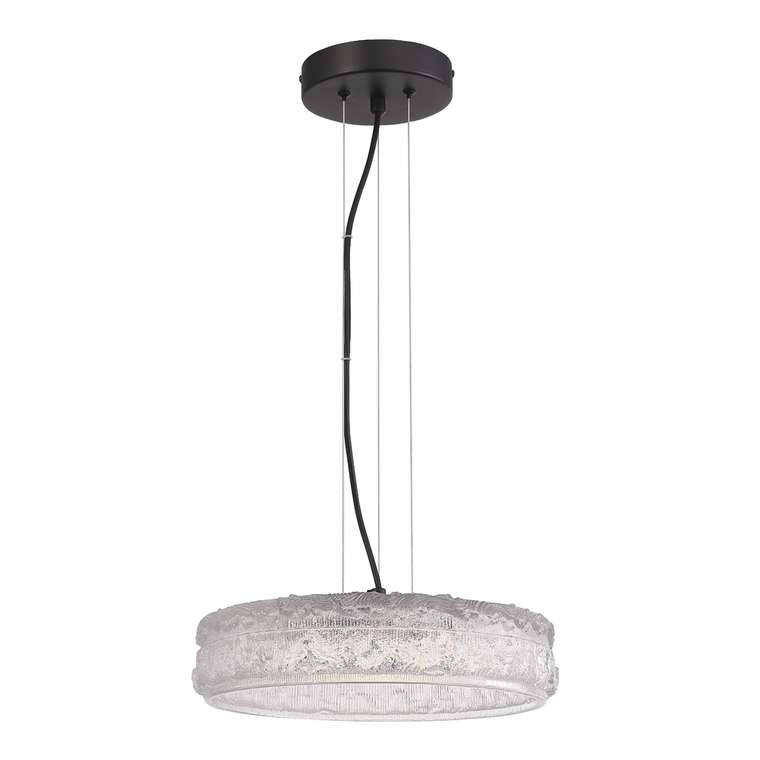 Светильник подвесной ST-Luce черный/прозрачный LED 1*15W 4000K ANTIKE