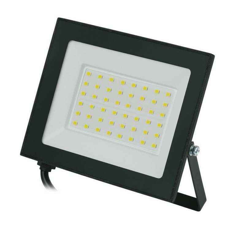 Прожектор ULF-Q519 70W/6500K IP65 220-240V BLACK (алюминий, цвет черный)