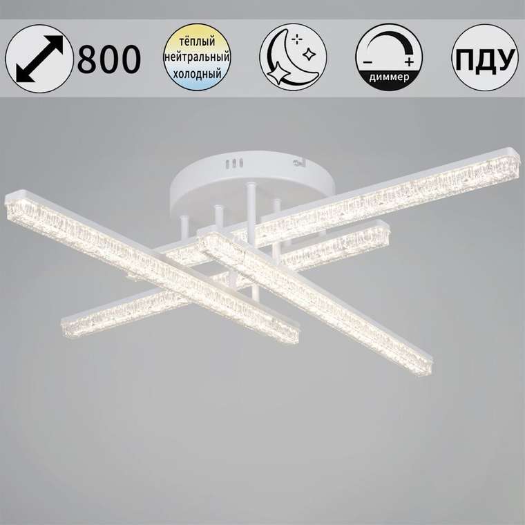 Потолочный светильник 78290-0.3-04 WH (акрил, цвет прозрачный)