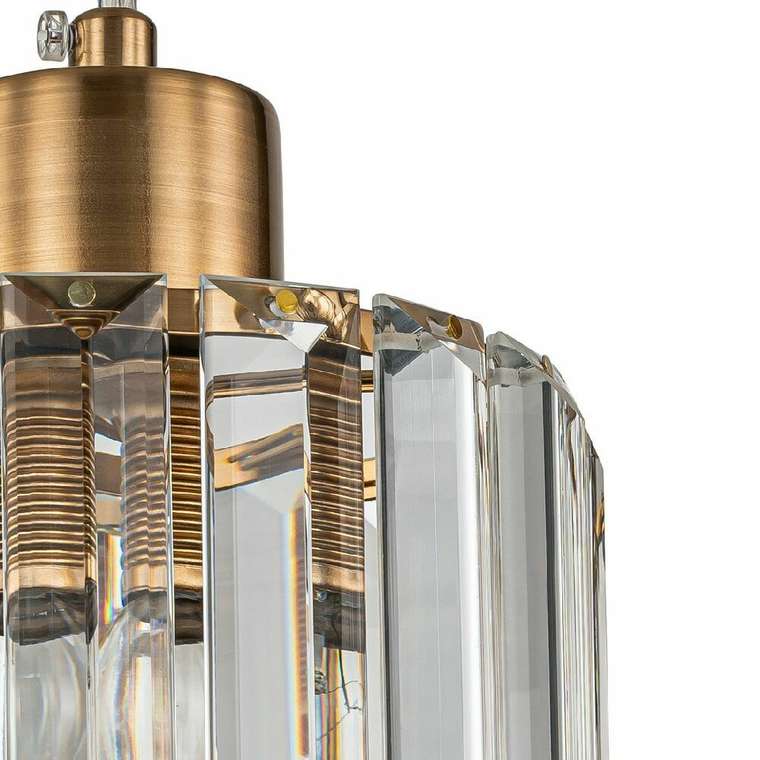Подвесной светильник Adorn 10192/1S Copper (стекло, цвет прозрачный)