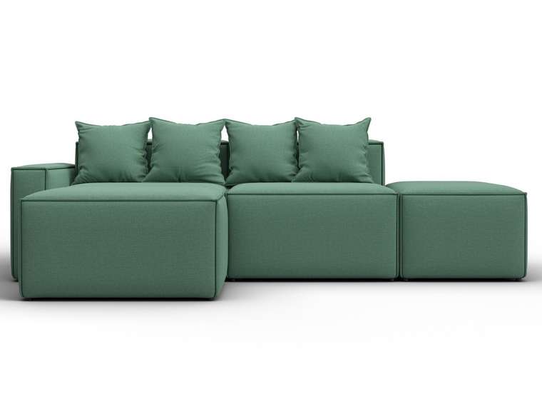 Угловой модульный угловой Лига-063 голубого цвета левый