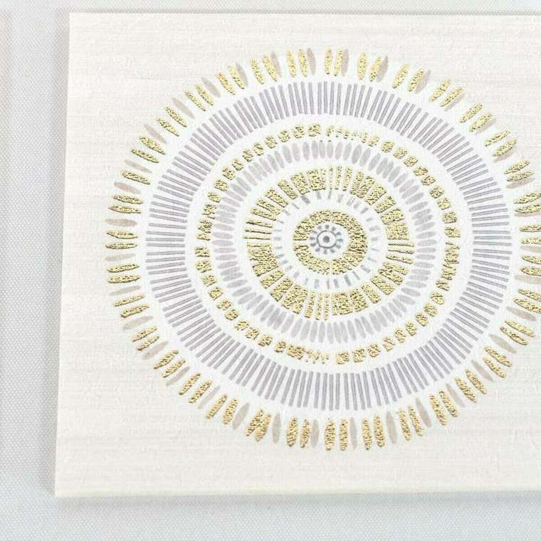 Картина 61 x 3,8 x 26 cm 63,5 x 4 x 28,6 cm круги Скандинавский (2 штук)
