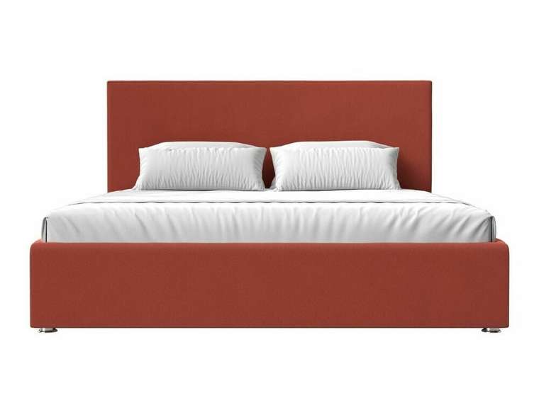 Кровать Кариба 180х200 кораллового цвета с подъемным механизмом