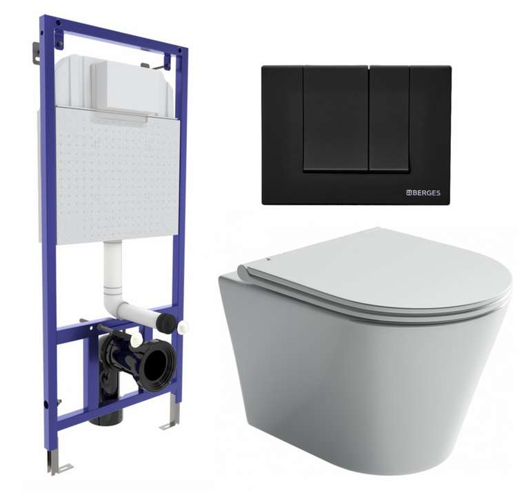 Комплект 3 в 1 инсталляция Novum