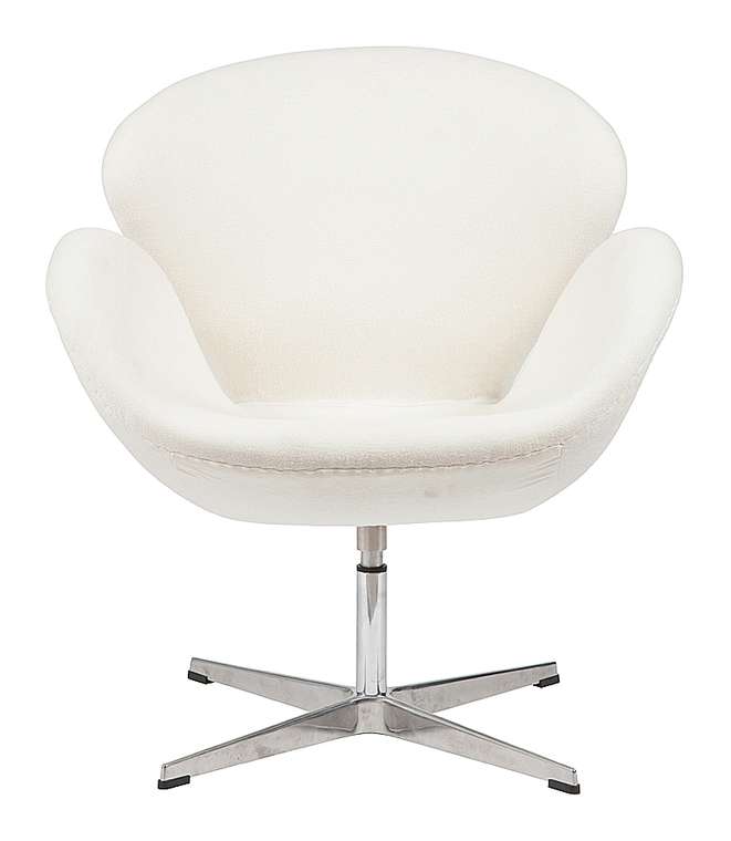  Кресло Swan Chair белого цвета