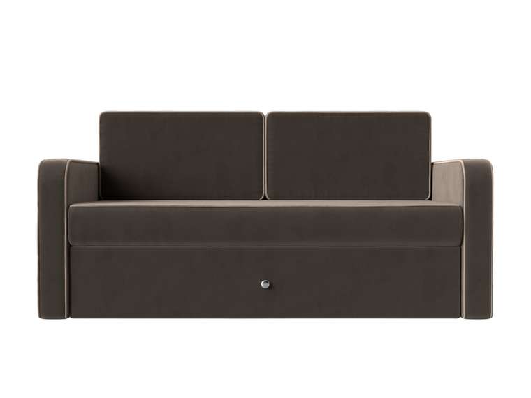 Детский диван-кровать Смарт светло-коричневого цвета