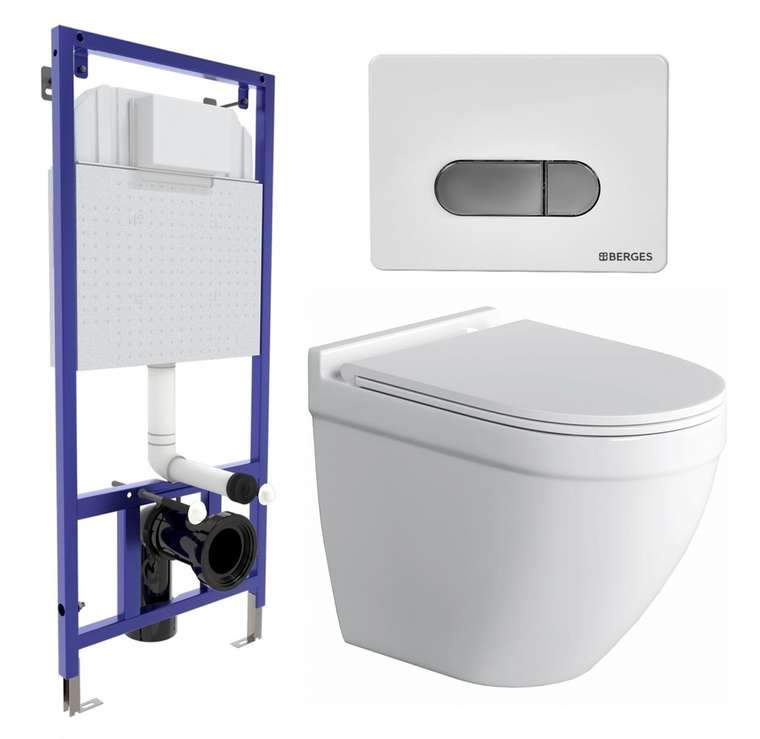 Комплект 3 в 1 инсталляция Novum