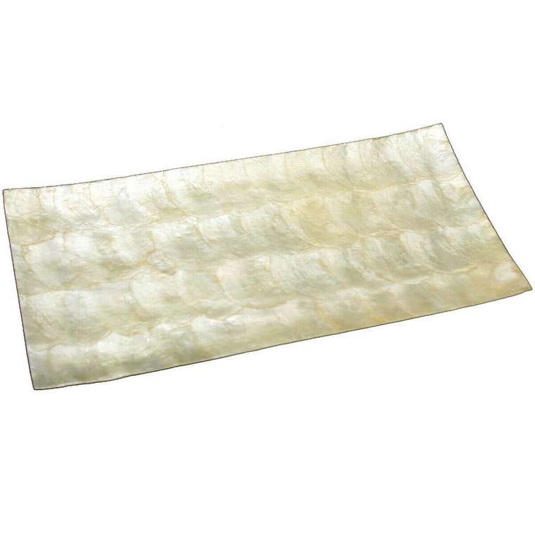Блюдо 40 x 20 x 1,5  Перламутр