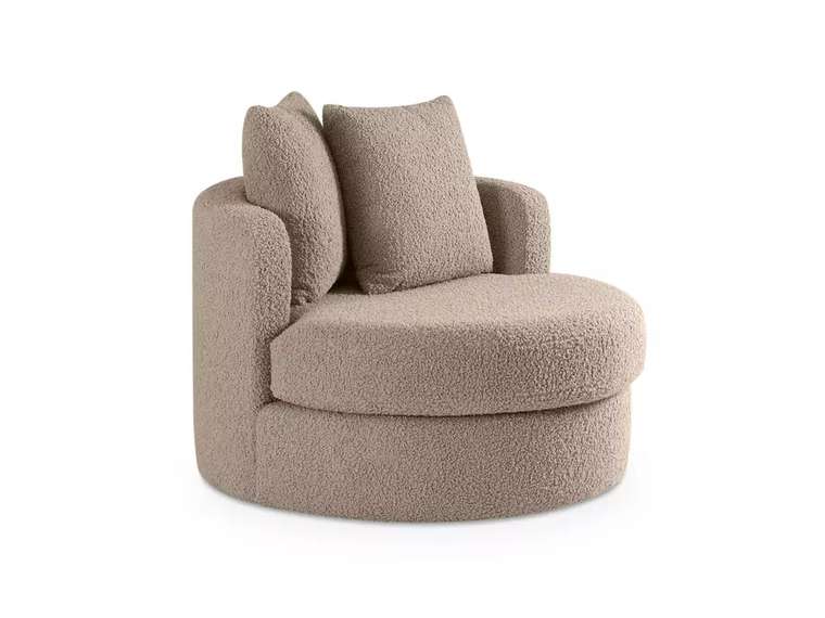 Кресло Forli бежевого цвета