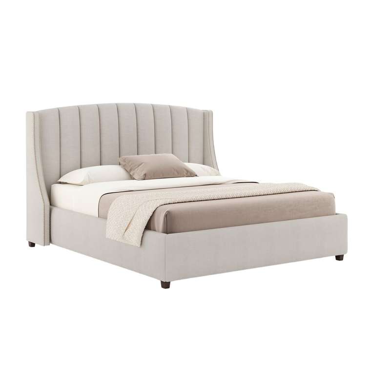 Кровать Amway 180x200 бежевого цвета