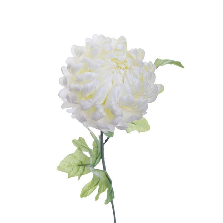 Искусственный цветок  Хризантема белая 