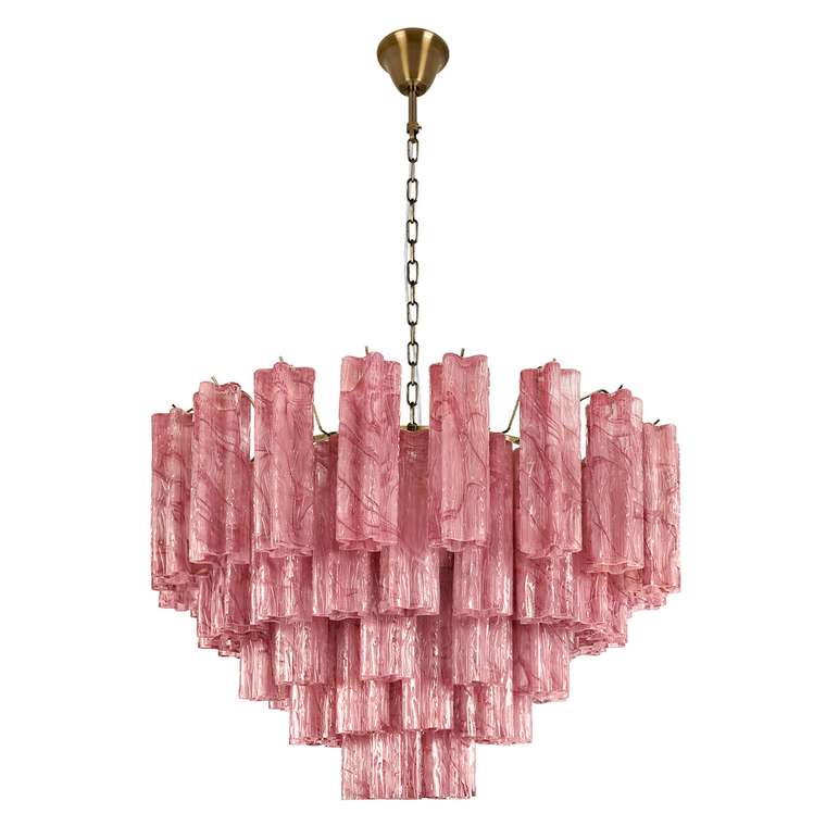 Подвесная люстра Murano 10580/800 Pink (стекло, цвет розовый)