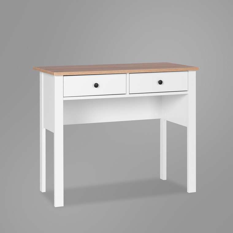 Туалетный столик Сага белого цвета