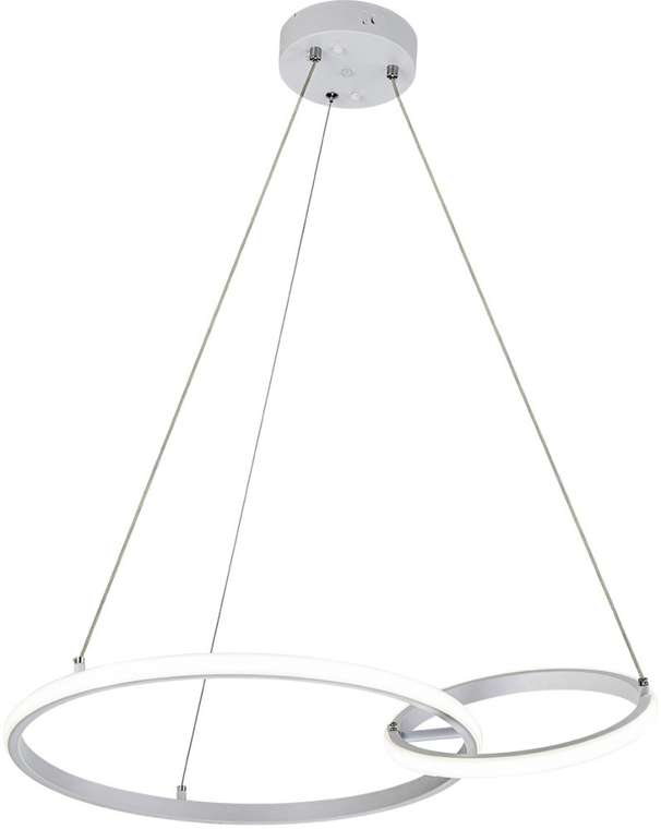 Люстра led подвесная с пультом (+ночной режим) Escada Relation 10230/2LED 55W White