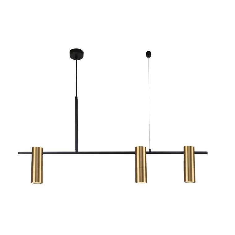 подвесная люстра Shanku черный металл 3*GU10*35W, excluded