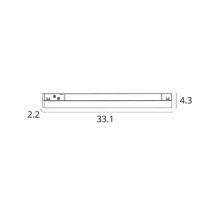 Магнитный трековый светильник Arte Lamp LINEA A4695PL-1WH