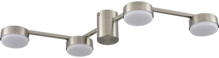 Потолочная люстра Lumion Sanata 8116/4C никель, металл LED GX53 4*7W 220V