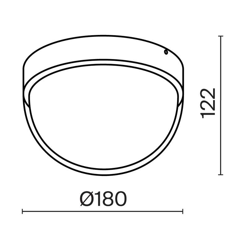 Потолочный светильник Outdoor O438CL-L12GF3K Mon Outdoor