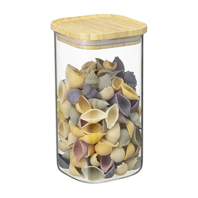 Банка для хранения Glass Bamboo 1,4 л