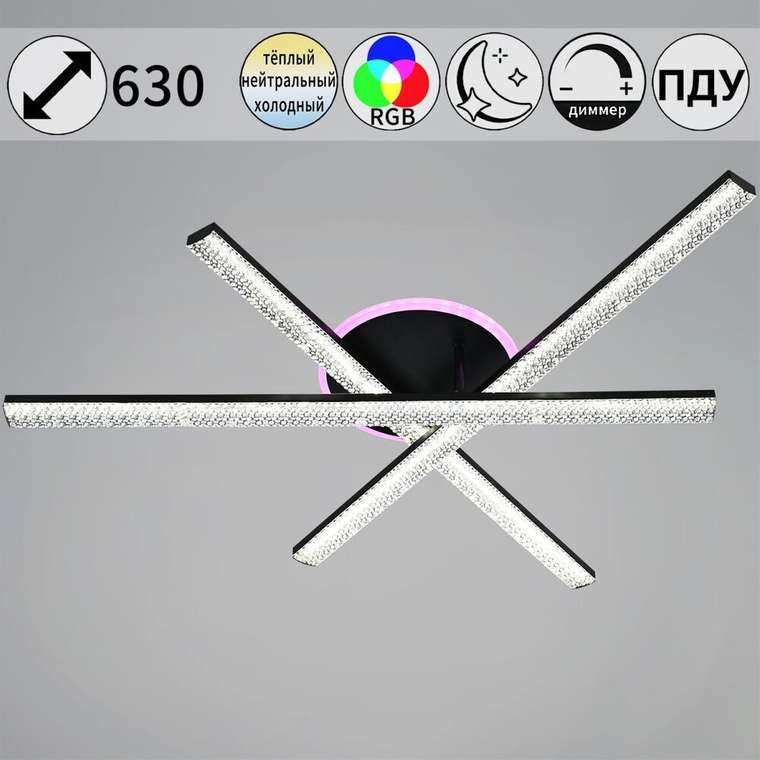 Потолочный светильник 83177-0.3-03C (акрил, цвет прозрачный)