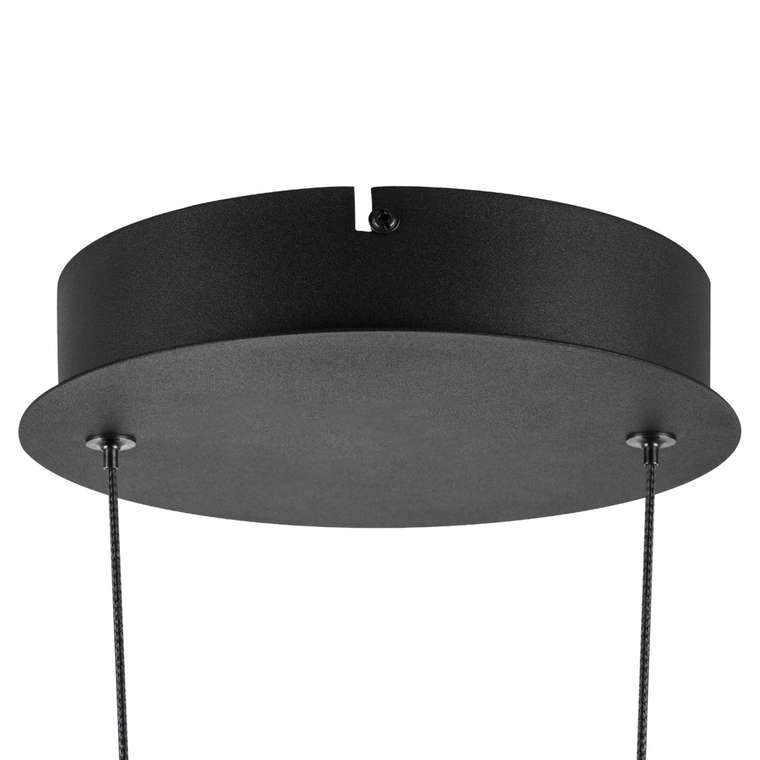 Люстра LODI LED 36W 2880LM ЧЕРНЫЙ/ДЕРЕВО 3000K