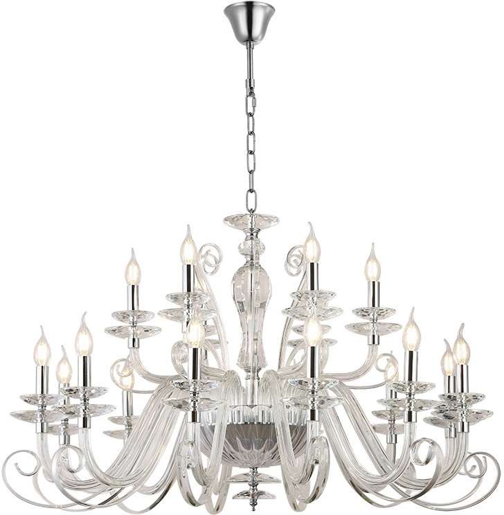 Подвесная люстра Newport 8570 8576+12/C chrome подсвечник
