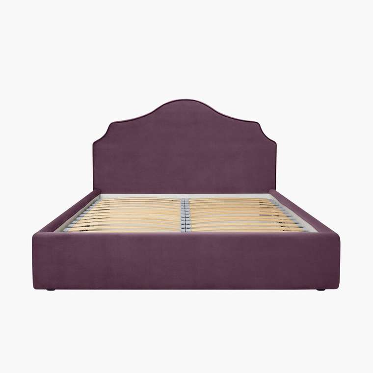 Кровать Bliss 180х200 фиолетового цвета с подъёмным механизмом