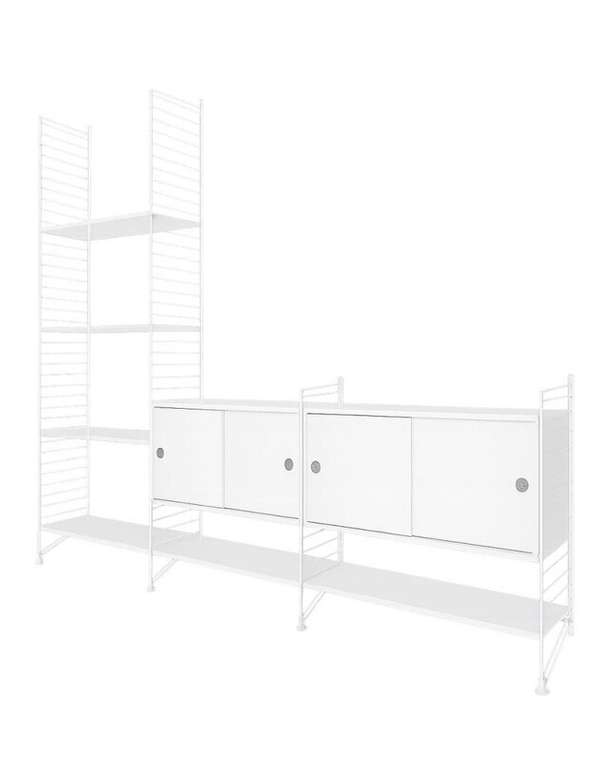 Тумба под телевизор Рагнар белого цвета