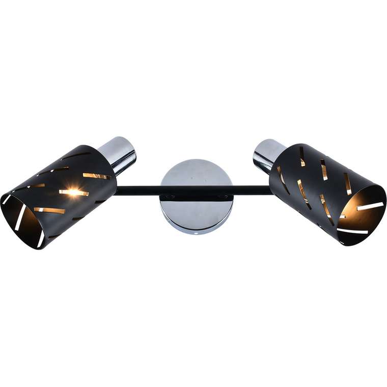 Спот 05969-0.8-02 BK+CR (металл, цвет черный)