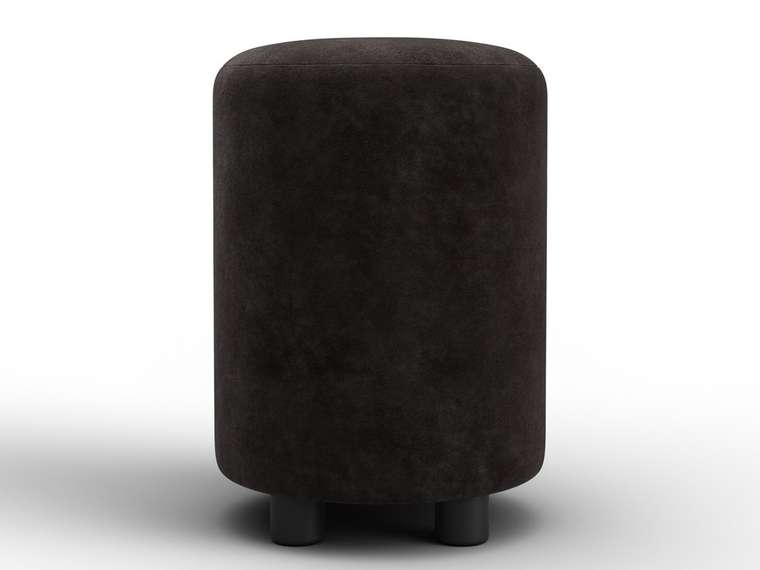Пуф 001 темно-коричневого цвета