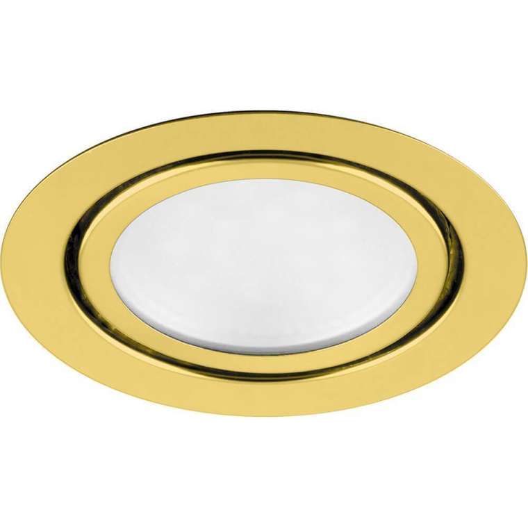 Встраиваемый светильник LN7 28864 (стекло, цвет золото)