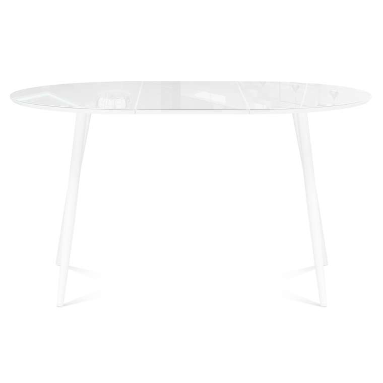 Раскладной обеденный стол Абилин белого цвета