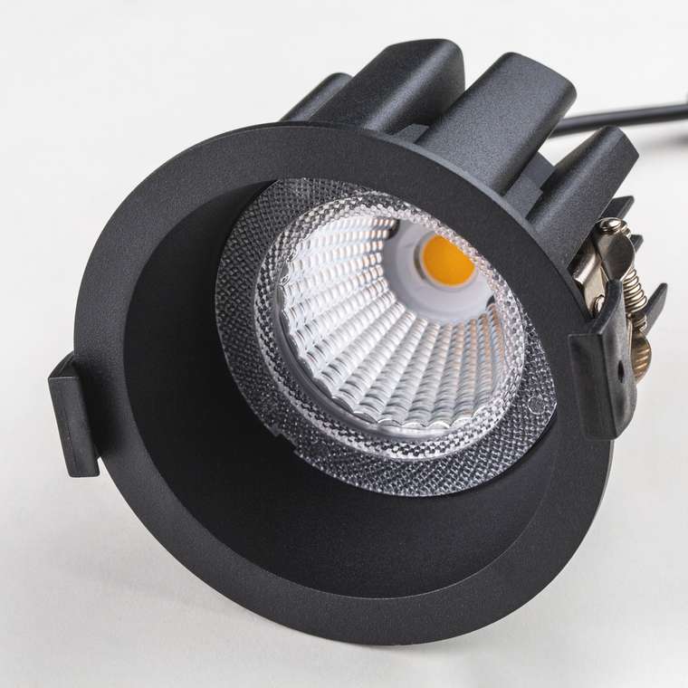 Светильник CICLONE CYL 12W LED 923LM 60G ЧЕРНЫЙ 3000K IP65