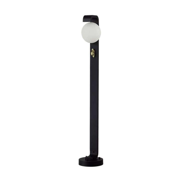 Уличный наземный светильник Odeon Light Luma 5434/1FA черный/золотистый/металл/акрил/декор металл 120см IP54 G9 1*15W max