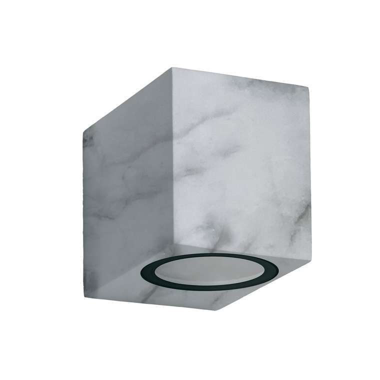 Архитектурная подсветка под лампу GU10 мрамор Uniel UUL-A01S UUL-P41A 6W/GU10 IP65 MARBLE