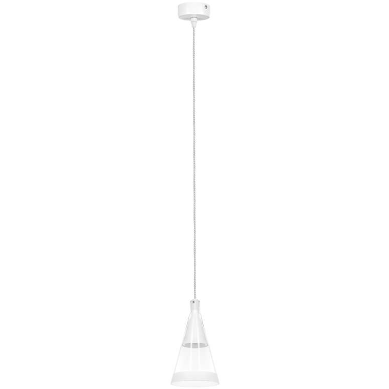 Подвесной светильник Cone с белым плафоном