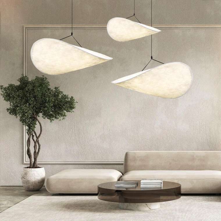 Подвесной светильник Tense 10347/L (пластик, цвет белый)