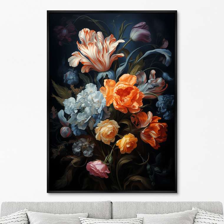 Репродукция картины Ramo de flores, No 2, 2024г.