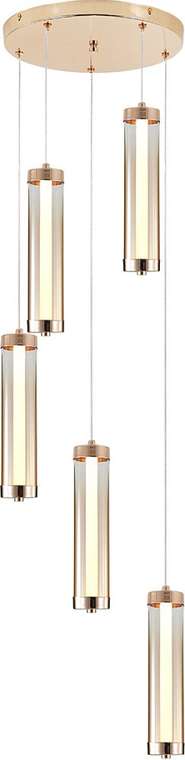 Подвесной светильник LED (11061/5P Gold) Indigo Rilucente V000151L