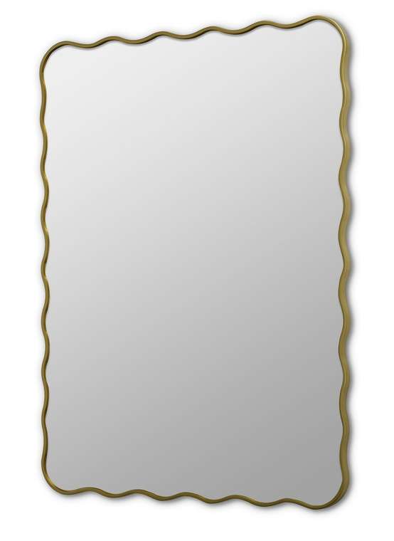 Настенное зеркало Fancy 60х80 золотого цвета